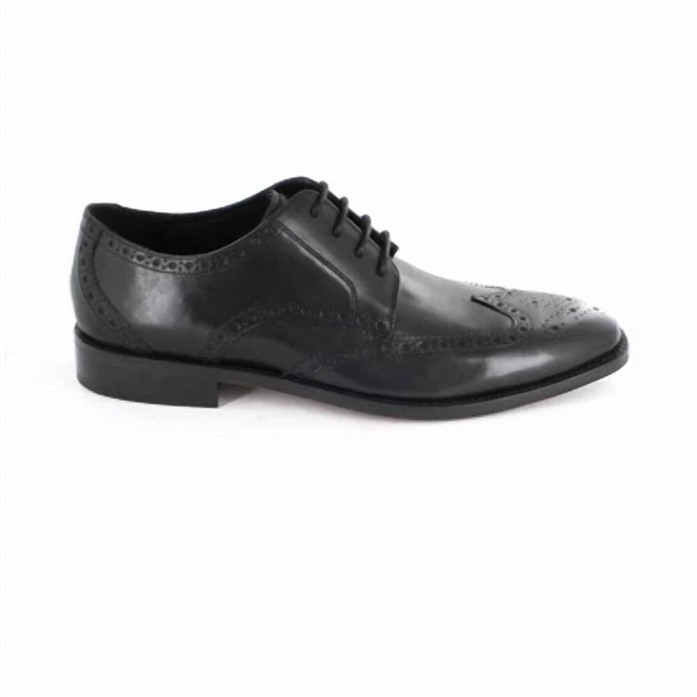 NEW FLORSHEIM men's castellano wing oxford shoe in black